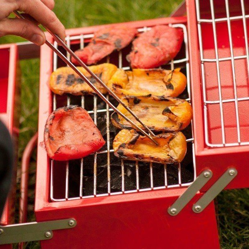 お手軽どこでもバーベキュー SUCK UK バーベキュー ツールボックス BBQ