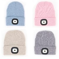 充電式 LEDライト付きニット帽 NIGHT SCOUT LED Beanie Bright Side ナイトスカウト 取り外し可能LED