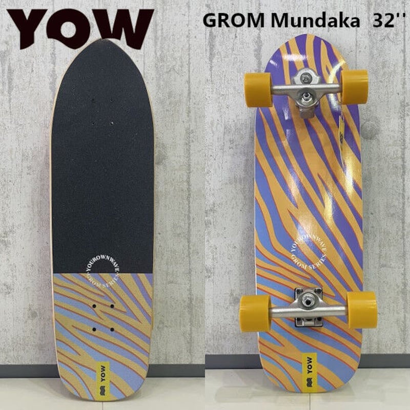 YOW SURF SKATE ヤウ サーフスケート GROM Mundaka 32'' グロム...