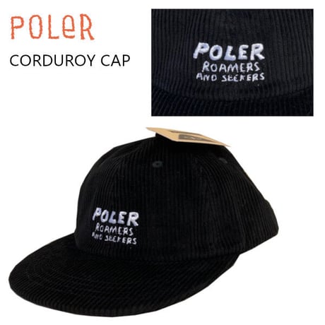 POLER ポーラー CORDUROY CAP コーデュロイ キャップ 帽子 メンズ レディース 正規販売店 2023 FW
