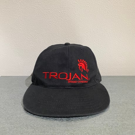 vintage trojan comdoms snapback