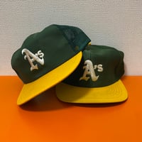 90's MLB OAKLAND ATHLETICS meshback