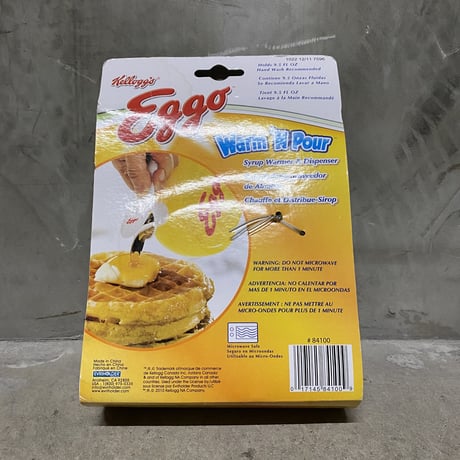 Kellog Eggo "warm'n pour syrup dispenser"