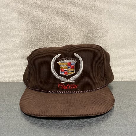 80's Cadillac Copduroy Rope Hat