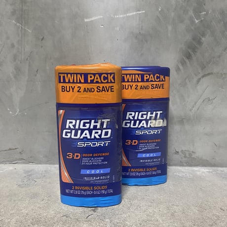 RIGHT GUARD SPORTS "3D Deffence Cool" 2pack