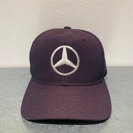 vintage bootleg mercedez benz emblem hat