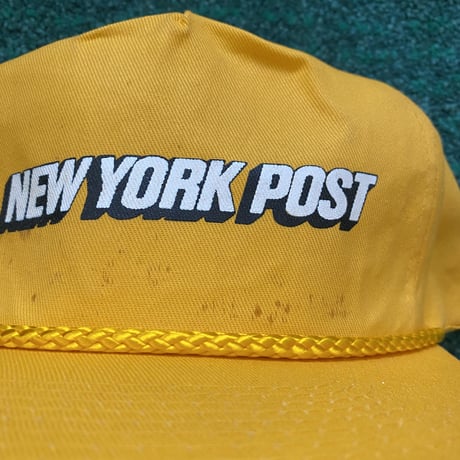 80's NewYork Post cord cap