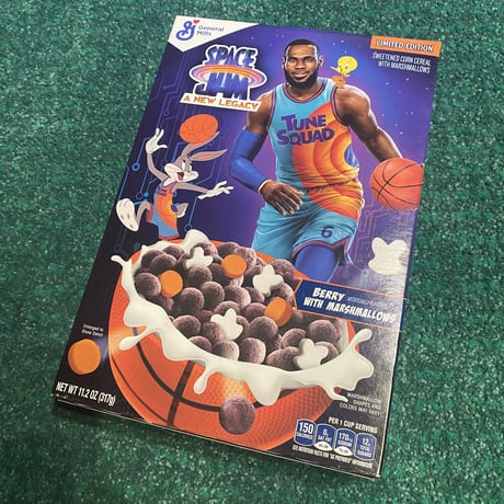 2021 GeneralMills "Space Jam New Legacy" cereal