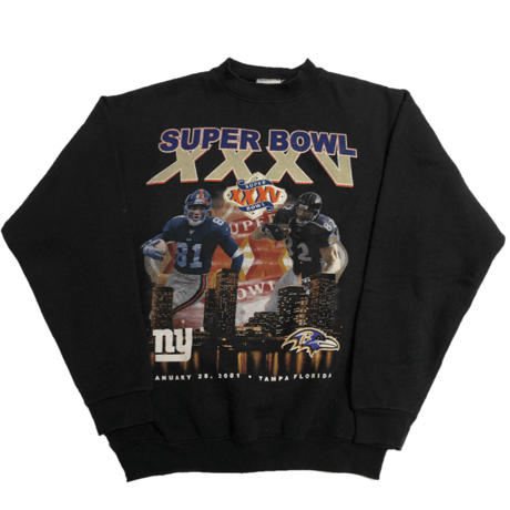 【USED】NFL XXXV Super Bowl sweat shirts