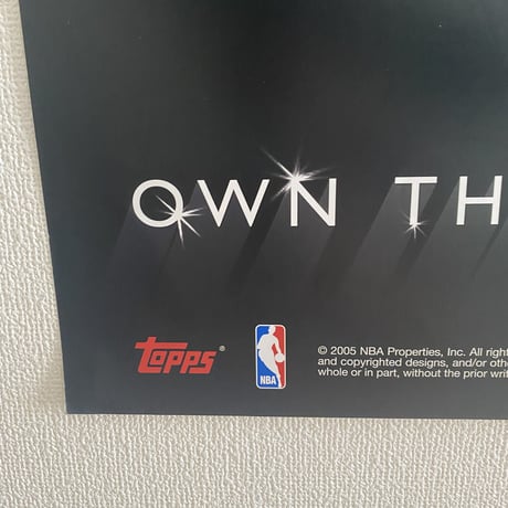 Topps Trading Card NBA "05-06 Carmelo Anthoney"Poster