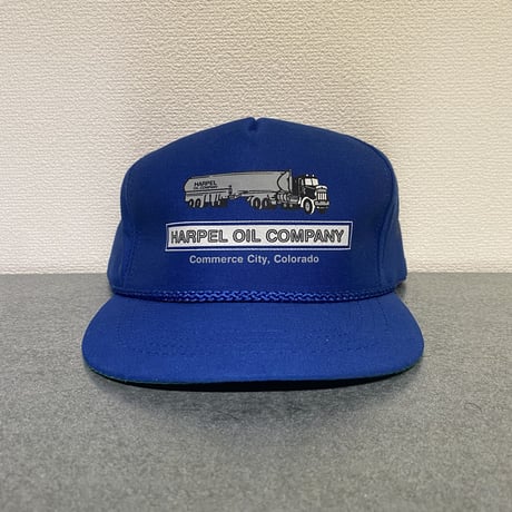 90's KC HARPEL OIL Co. strapback hat