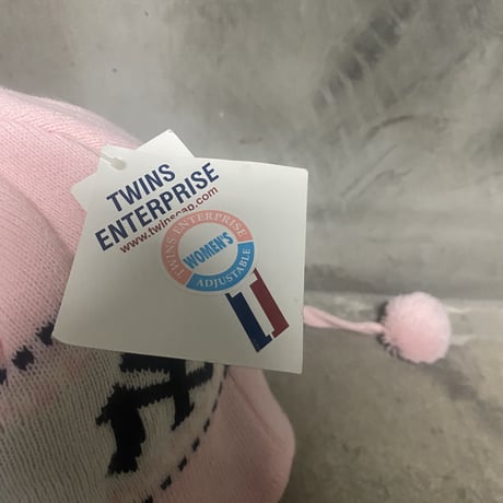 【Girls】90's Twins MLB NY Yankees Tassel Beanie