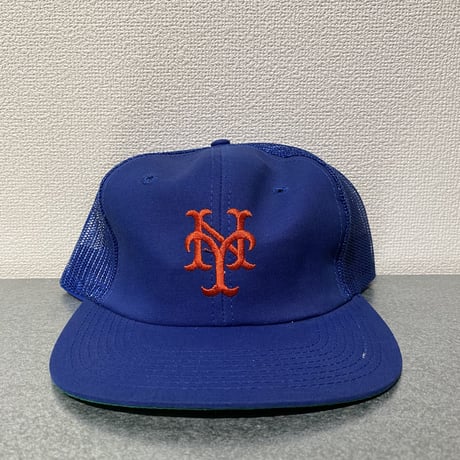 90's Drew Person MLB NY Mets meshback hat