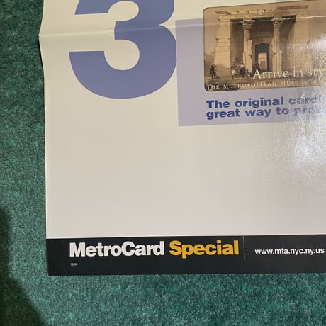 00's MTA MetroCard Promotion Poster