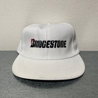 90's BRIDGESTONE Leather Strap hat