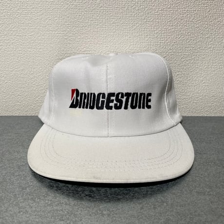 90's BRIDGESTONE Leather Strap hat