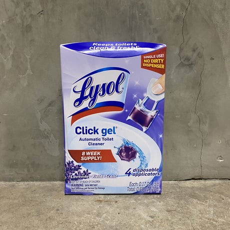 Lysol ClickGel "Automatic toilet cleaner"