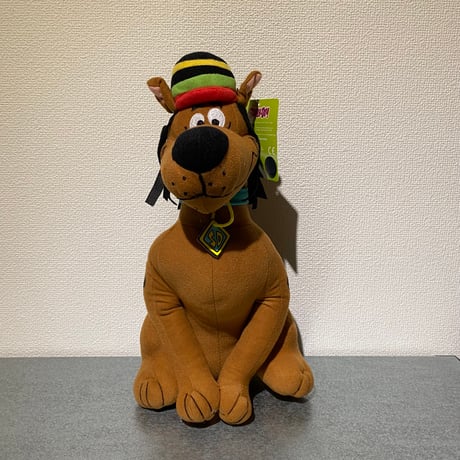 00's scooby doo rastaman plush