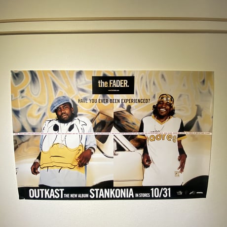 2000 The Fader magazine OUT KAST "stankonia" poster
