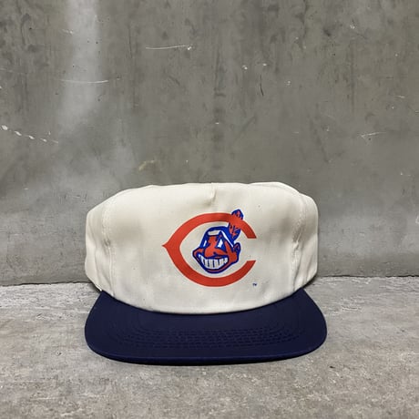 90's Merchandise "MLB Clevland Indians snapback"