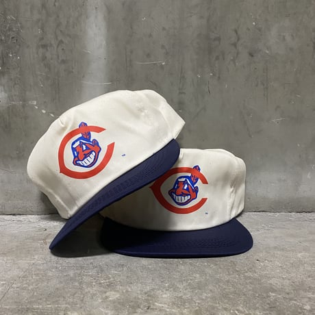 90's Merchandise "MLB Clevland Indians snapback"