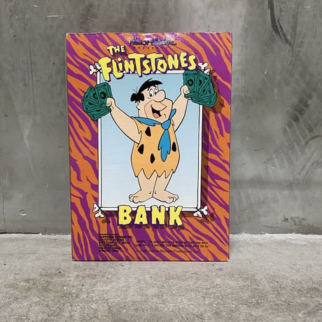 90's The Flintstone Coin Bank