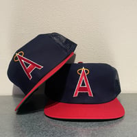 90's Twins MLB Anaheim Angles meshback