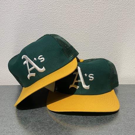 90's Twins MLB Oakland Athletics meshback