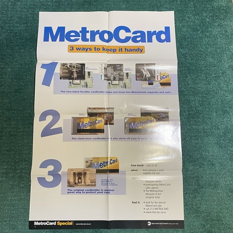 00's MTA MetroCard Promotion Poster