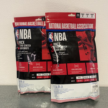 NBA Active Boxer Brief 3pack
