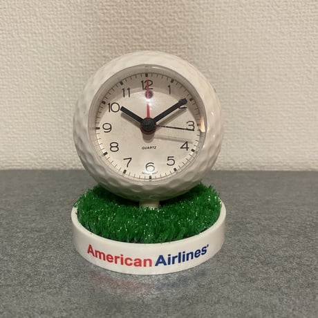 90's American Airlines Golf Tee Clock