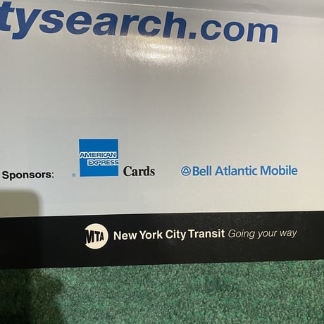 00's MTA MetroCard Promotion Poster