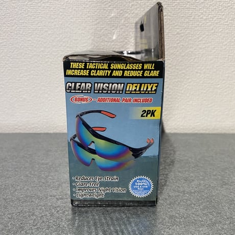 as seen on TV clear vision sunglasses 2pc