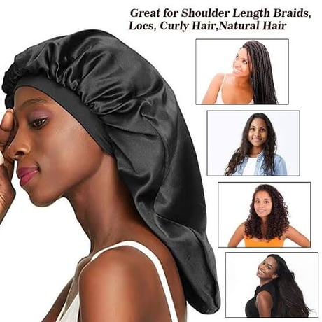 Satin Bonnet Sleep Hat