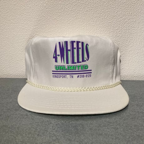 80's unknown 4Wheel Rope Hat