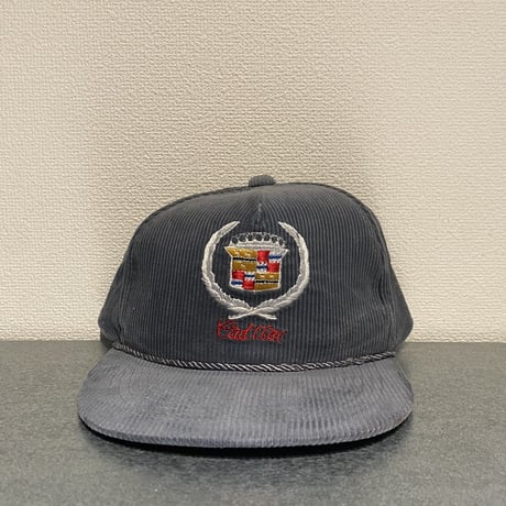 80's Cadillac Copduroy Rope Hat