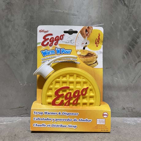 Kellog Eggo "warm'n pour syrup dispenser"