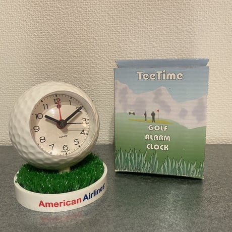 90's American Airlines Golf Tee Clock