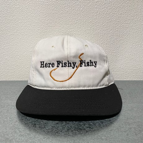vintage made in USA unknown fishing hat
