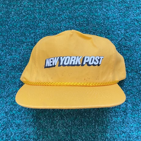 80's NewYork Post cord cap