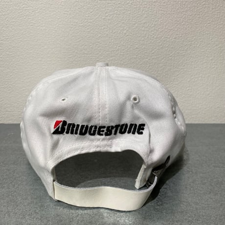 90's BRIDGESTONE Leather Strap hat