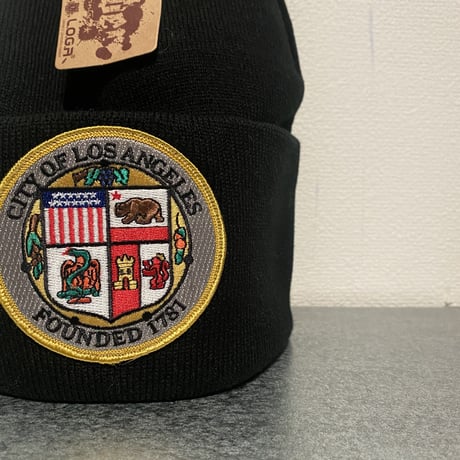 city of los angeles emblem beanie