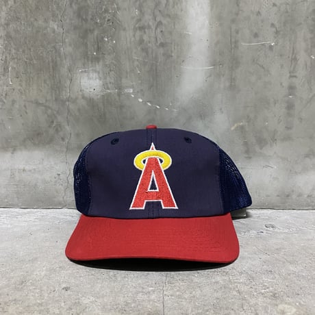 【USED】90'sTWINS MLB Anaheim Angeles meshback