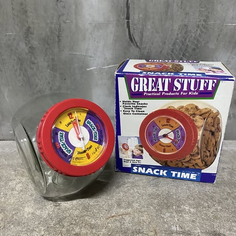 90's GREATSTUFF "SNACK TIME"cookie jar
