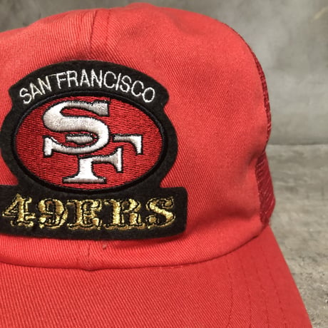 【DEAD STOCK】NFL SF49ers mesh cap