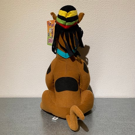00's scooby doo rastaman plush