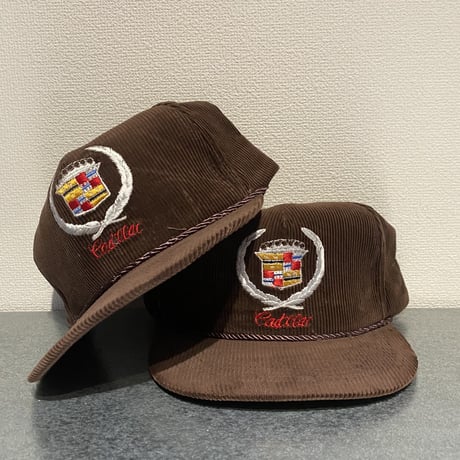 80's Cadillac Copduroy Rope Hat