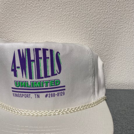 80's unknown 4Wheel Rope Hat