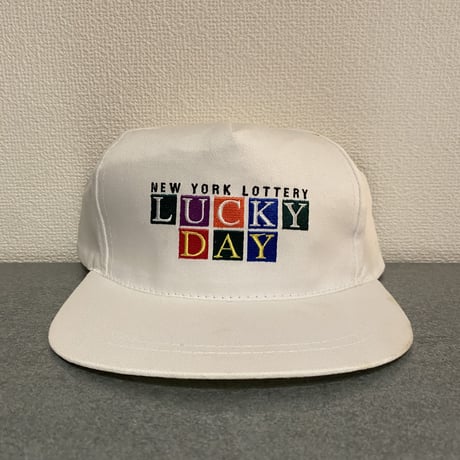 【GIRLS】90's NYC Lottery Lucky Day snapback