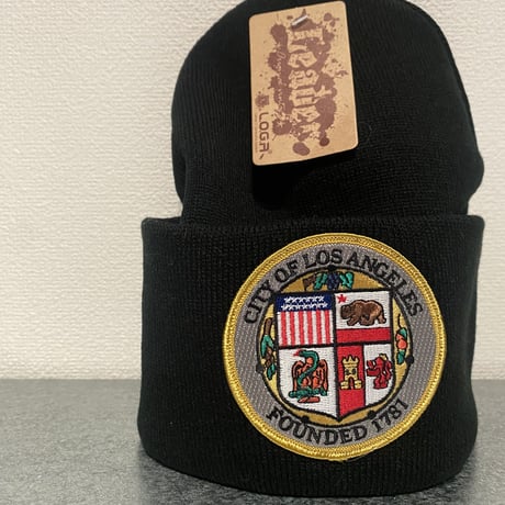 city of los angeles emblem beanie